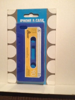 iPHONE 5 silikon gel etui kaseta magnetofonowa