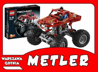 LEGO Technic Monster Truck Łazik Napęd 4x4 42005