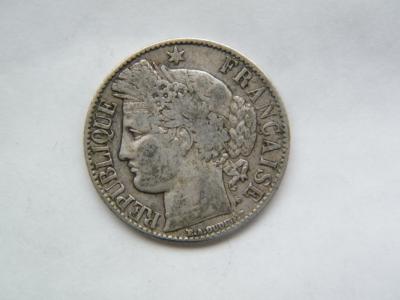 1 frank Francja 1888 rok A