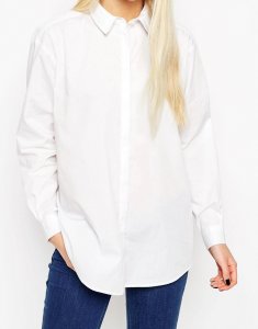 Q74 koszula ASOS biała elegancka klasyczna 46