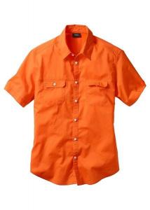 Koszula z krótkim ręk pomarańczowy 41/42 973655