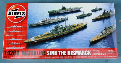 Airfix A50120 Waterline Sink The Bismarck