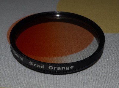 filtr połówkowy pomarańczowy 58mm