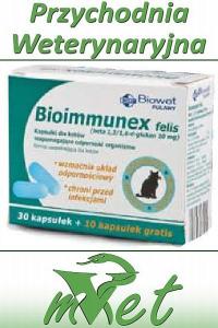 Bioimmunex felis - 40 kapsułek na odporność kota