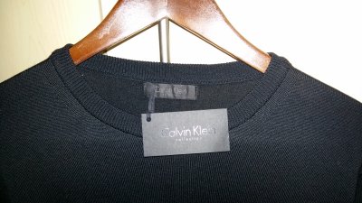 Calvin Klein sweter czarny