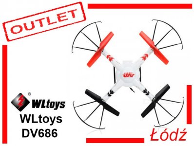 Quadrocopter WLtoys DV686 FPV !! FV Gw Ldz