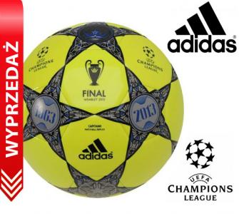 Piłka Adidas Champions League Capitano 2013 Yellow - 3310307248 - oficjalne  archiwum Allegro