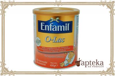 Apteka ENFAMIL O-Lac 0-Lac 400g mleko modyfikowane