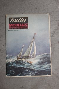 Mały Modelarz, 12/71 Jacht Opty