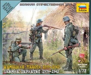 Zvezda 6105 German Infantry 1939-1942 [STREFA]