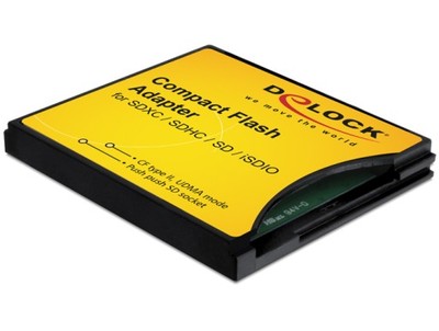 Adapter CF Compact Flash SDHC SDXC MMC CF Typ II