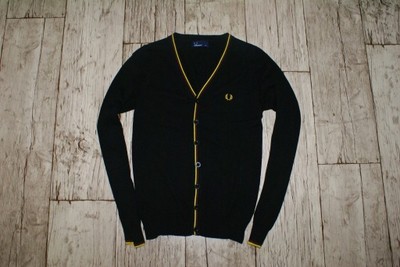 FRED PERRY SWETER CARDIGAN LUXURY BRAND _M_