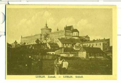Lublin  Zamek  ok 1915 r