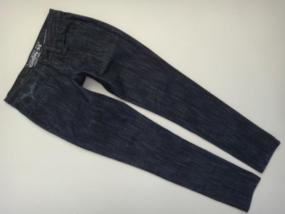 CRON-X_Spodnie jeansowe damskie_ rurki_ S 36