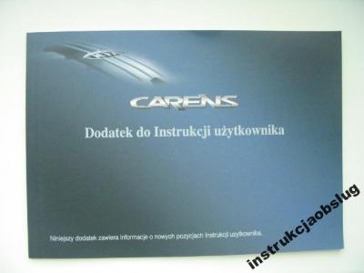 Kia Carens Iii Polska Instrukcja Obsługi 2006-2010 - 4039216042 - Oficjalne Archiwum Allegro