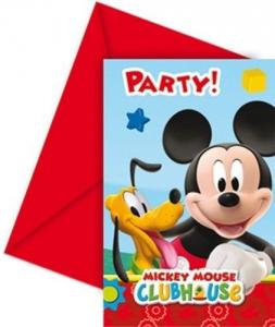 Zaproszenie urodzinowe Myszka Mickey Urodziny