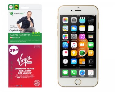 Smartfon APPLE iPhone 6s Plus 2/128GB gold FVAT