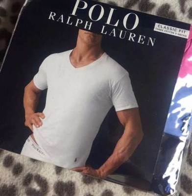Ralph Lauren koszulki 3 PAK, nowe, oryginalne r. L