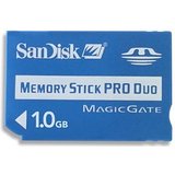 SanDisc Memory Stick Pro Duo Magic 1GB Gate do PSP