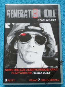 GENERATION KILL - CZAS WOJNY - KOMPLET 3 x DVD