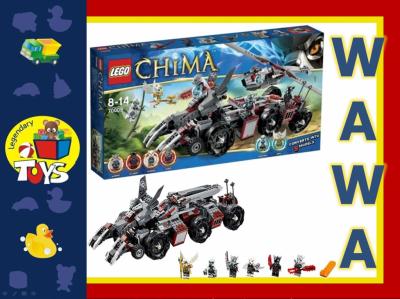 KLOCKI LEGO CHIMA 70009 POJAZD BOJOWY WORRIZA WAWA