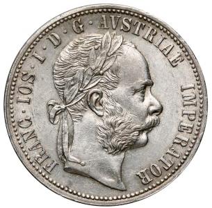 1257. Austria, Floren 1873, st.2/2+ ładny