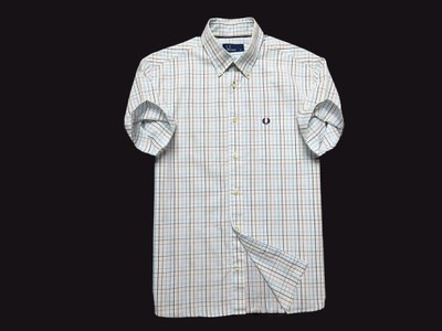 FRED PERRY __ LUXURY DESIGN NEW SHIRT - M