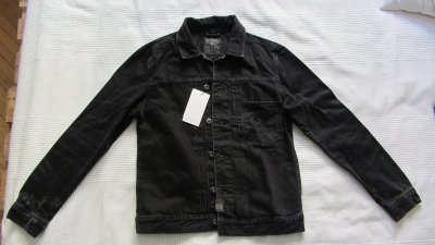 Zara czarna jeansowa kurtka z przetarciami - 6430894973 - oficjalne  archiwum Allegro