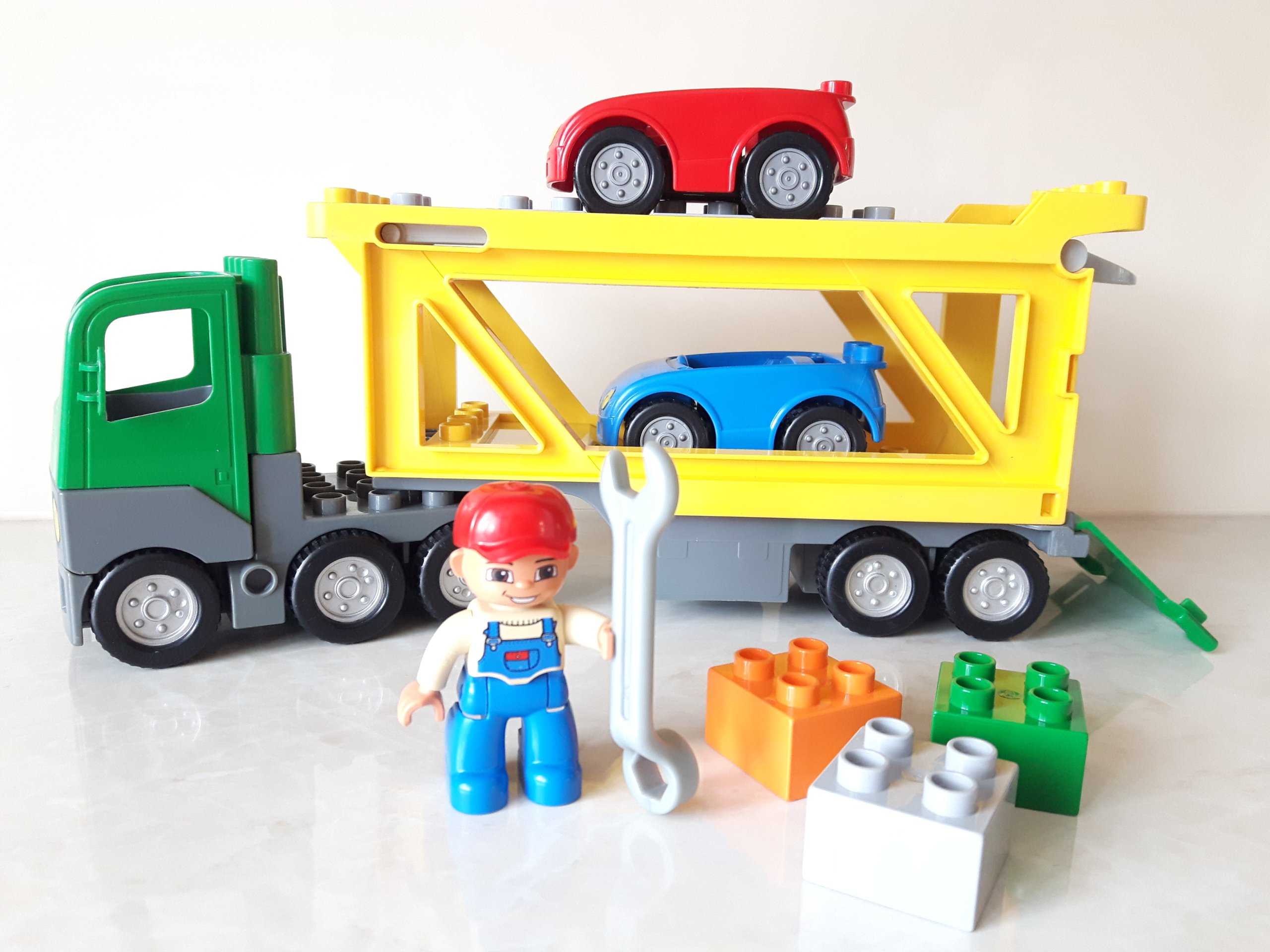 LEGO DUPLO Laweta 5684 ciężarówka transporter G - 7051378714 - oficjalne  archiwum Allegro