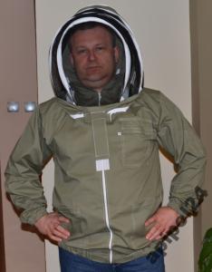 Bluza pszczelarska rozpinana typ Kosmonauta XL