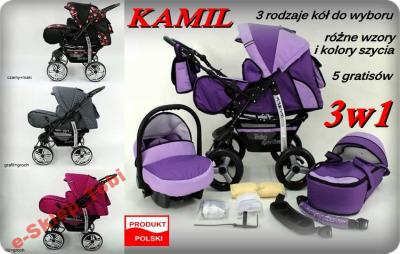 Wózek Wielofunkcyjny KAMIL 3w1 EXTRA GRATISY!!!