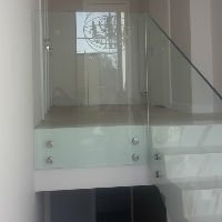 Balustrada szklana hartowana laminowana