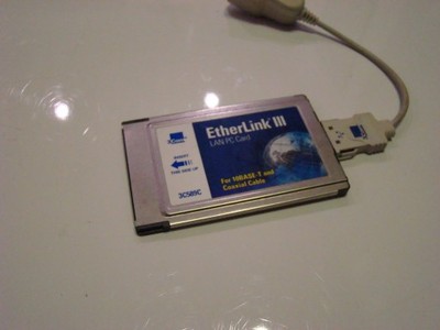 ETHERLINK III LAN PC CARD 3C589C 10BASE-T 3COM