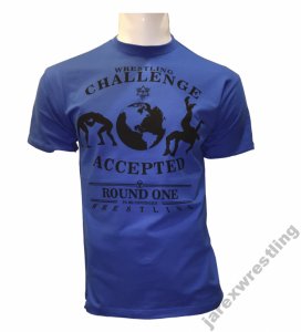 Koszulka t-shirt Challenge Wrestling blue L