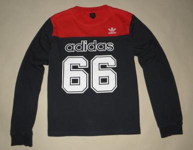 **ADIDAS** oryginalny oldschoolowy longsleeve  r.L