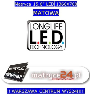 Matryca 15.6 1366x768 HP 15-G013SW G2A35EA Matowa