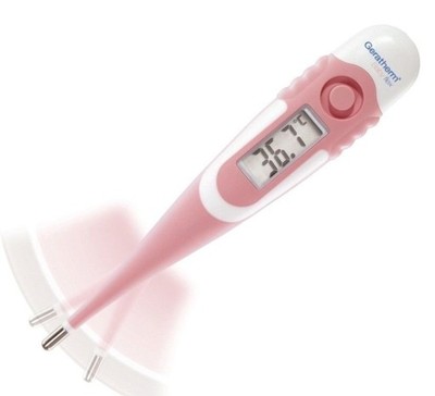 Termometr cyfrowy Geratherm Baby Flex różowy