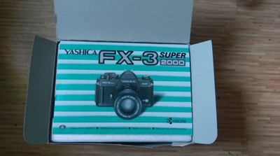 Yashica FX-3 super 2000 - nowy z dokumentacją!