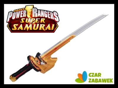 Power Rangers MIECZ SAMURAI - Bandai (31591) - 3619971723 - oficjalne  archiwum Allegro