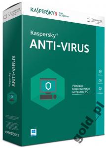 Kaspersky Anti-Virus 2016 1PC/1Y ESD PL