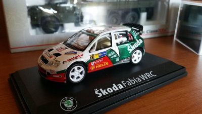 1:43 Skoda Fabia WRC  J.Kopecky Abrex