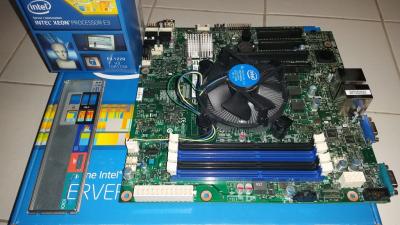 Intel Server Board S1200V3RP  Intel Xeon E3-1220v3