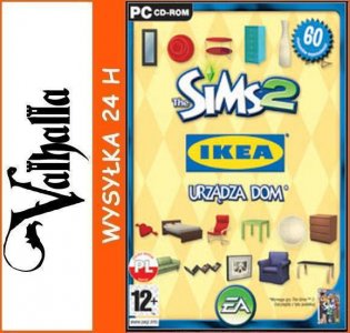 The Sims 2 Ikea Urządza Dom PL  PC  Stan Bdb+  24H