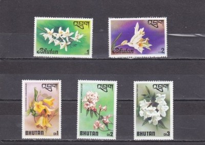 Kwiaty.   1975. Bhutan*