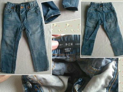 Primark Denim Co jeansy 9-12m/80cm