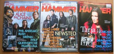 3x Metal Hammer 7/2013 8/2013 9/2013