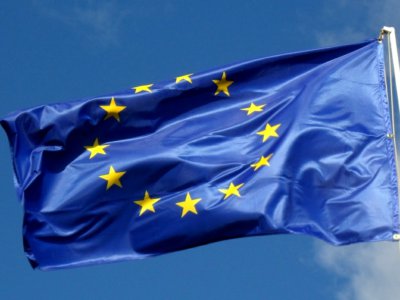 FLAGA UNII EUROPEJSKIEJ UE 100 x 160 cm na MASZT