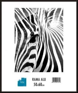 Rama aluminium 50x60 cm, Ramka 60x50 cm - czarna