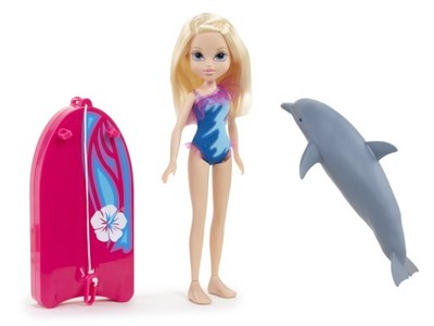 MOXIE GIRLZ Avery lalka z delfinem Surfing W-wa