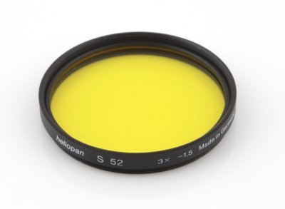 Heliopan Yellowy 52mm do fotografii czarno-białej